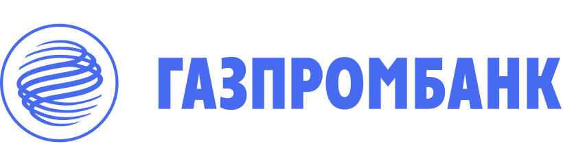 Логотип Газпромбанка